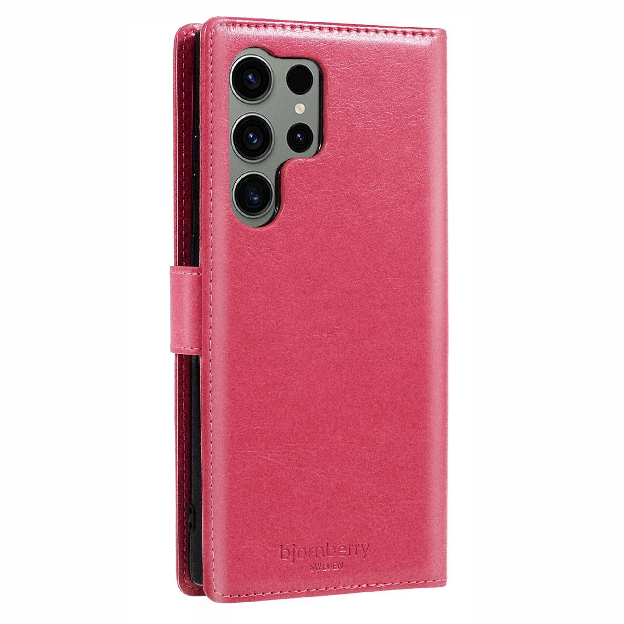 Samsung Galaxy S23 Ultra Magnet Wallet Case MONOGRAM - Magenta - 4