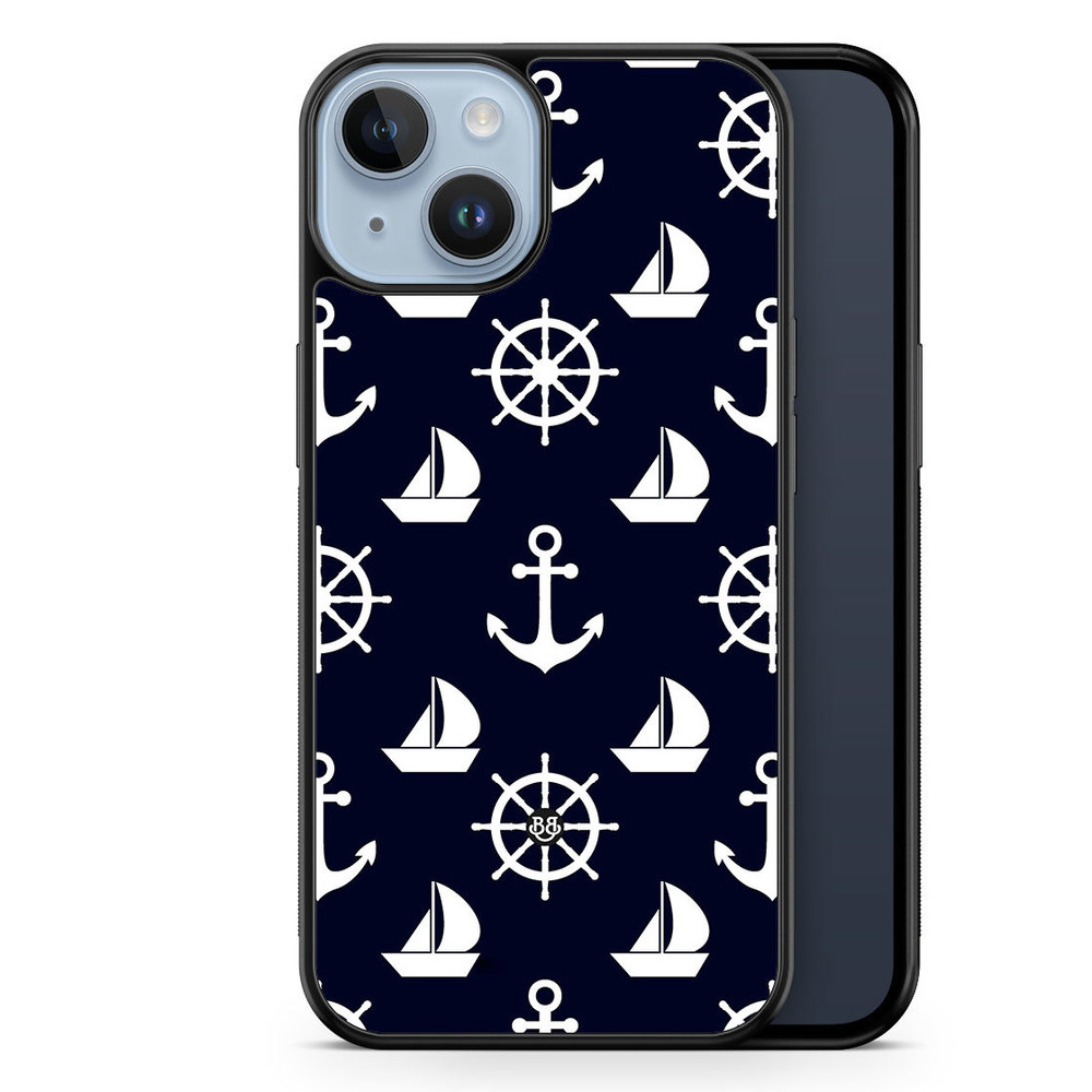 iPhone 14 Plus Case - Sailing pattern
