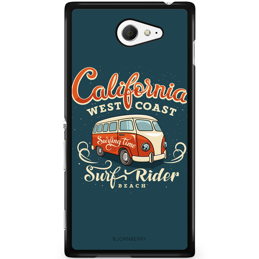 Sony Xperia M2 Aqua Case - California Surf