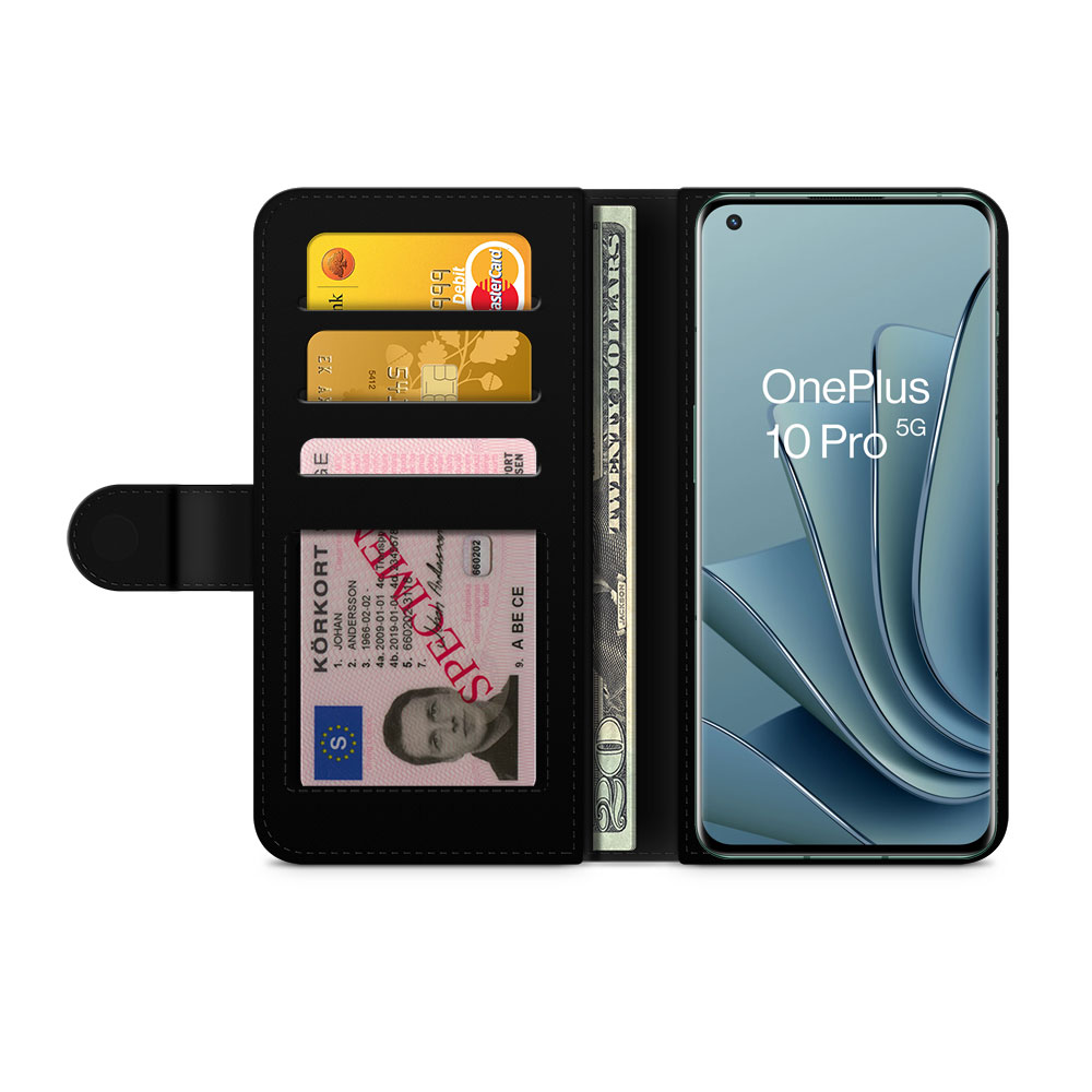 OnePlus 10 Pro 5G Wallet Case - Hearts and Wings - 2
