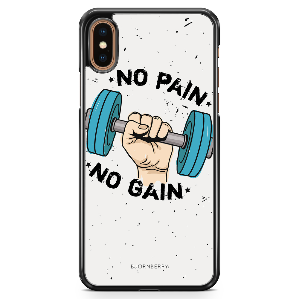 iPhone XS Max Case - No Pain No Gain