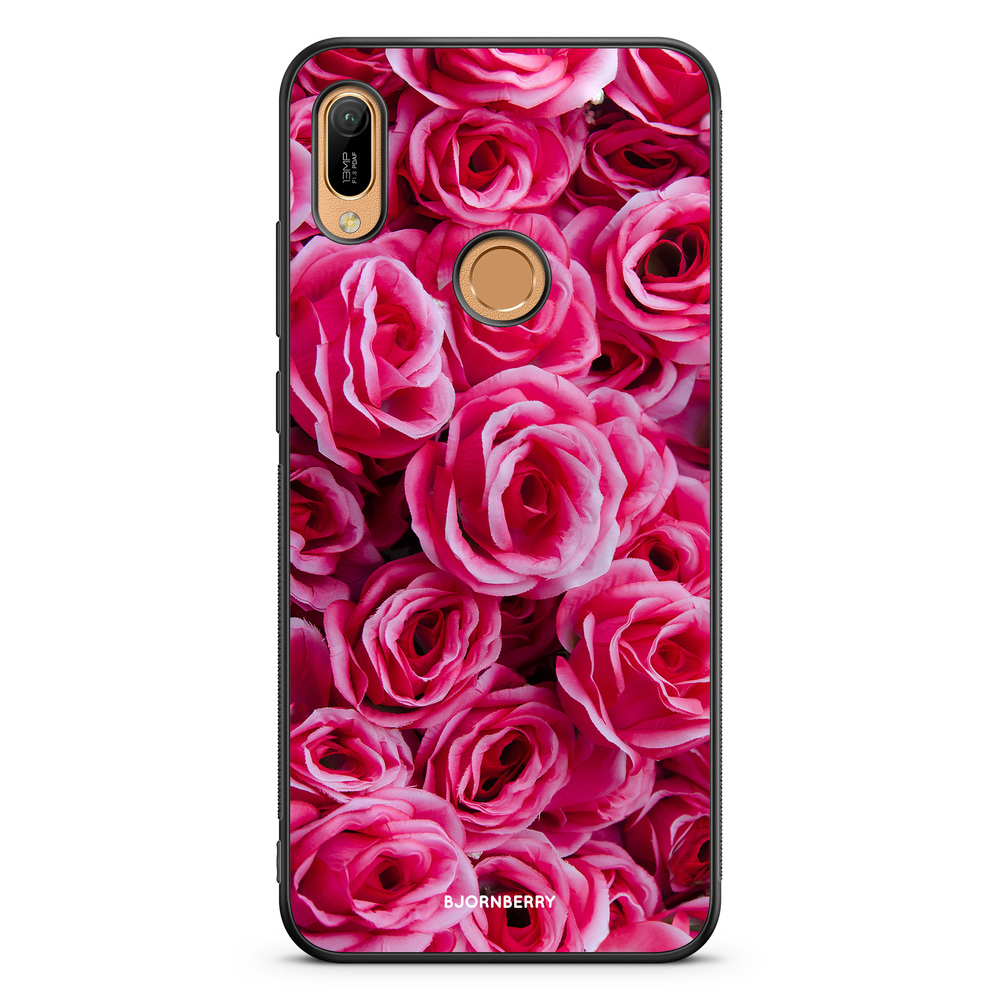 Huawei Y6 2019 Case - Red Roses