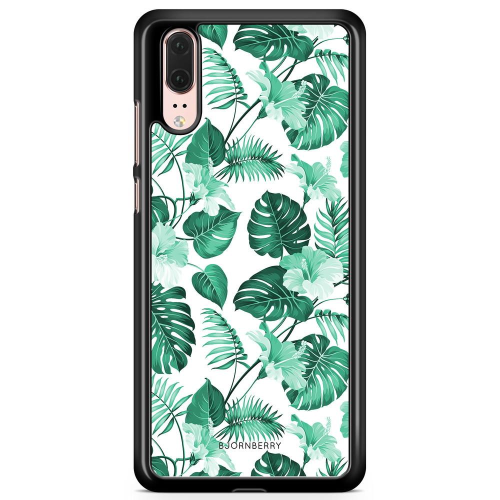 Huawei P20 Case - Turquoise Flowers