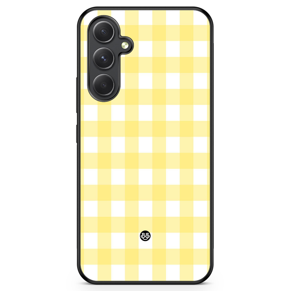 Samsung Galaxy A54 5G Case - SUMMER GARDEN - Lemon Check