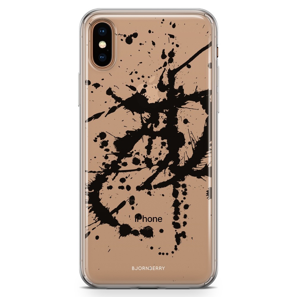 iPhone Xs Max Fashion Case - Black Blot