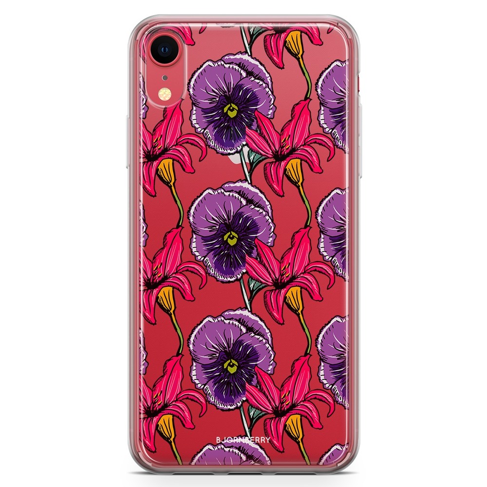 iPhone XR Fashion Skal - Blommor