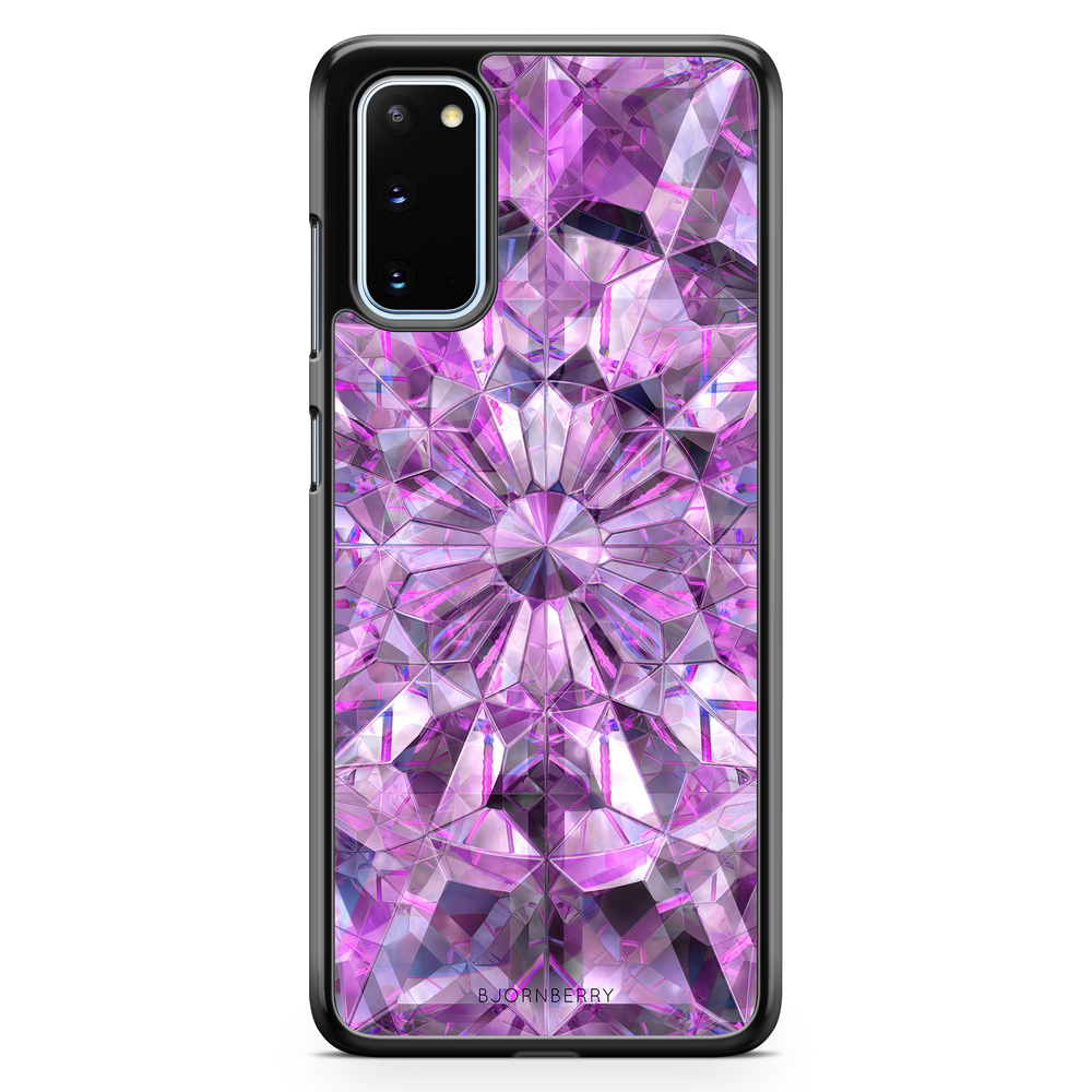 Samsung Galaxy S20 FE Case - Purple Crystals