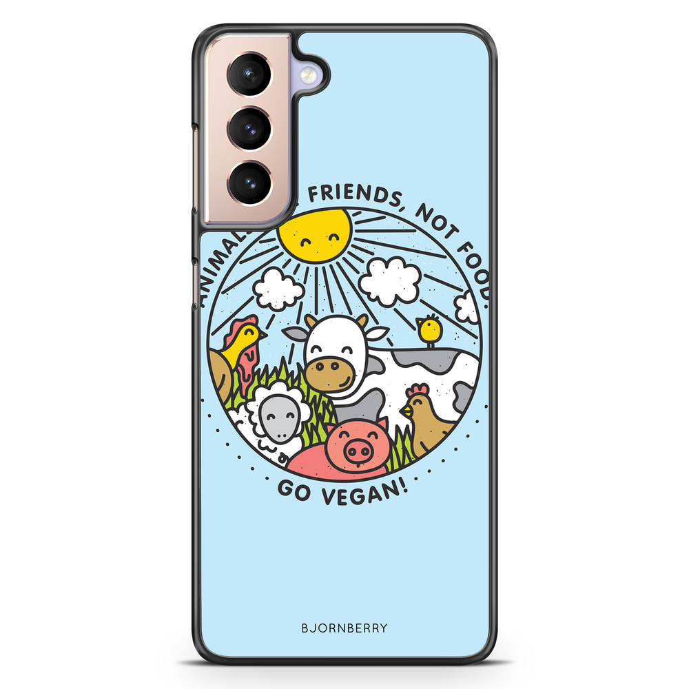 Samsung Galaxy S21 Case - Friends, Not Food