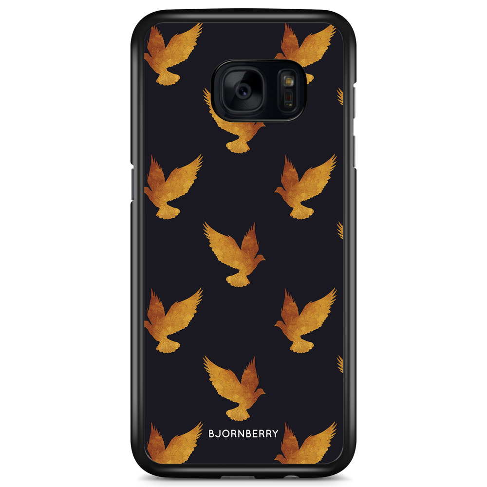 Samsung Galaxy S7 Edge Case - Golden Doves
