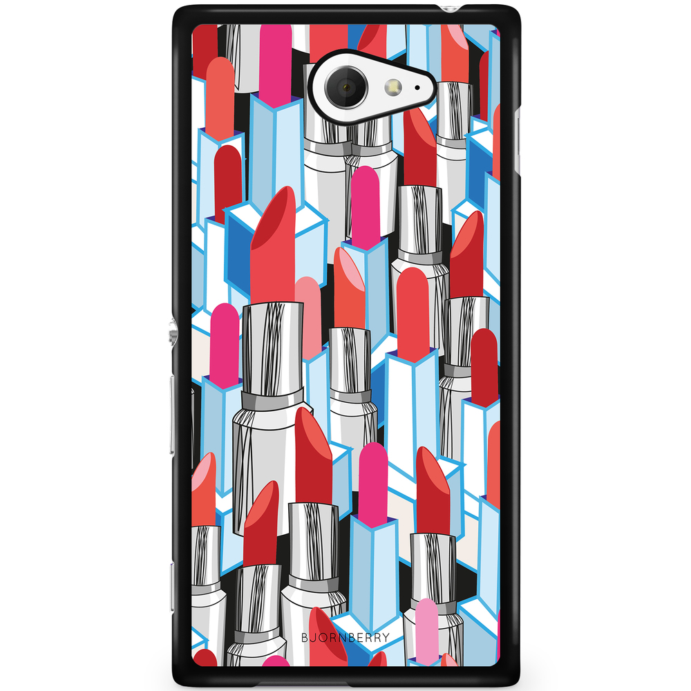 Sony Xperia M2 Aqua Case - Lipsticks
