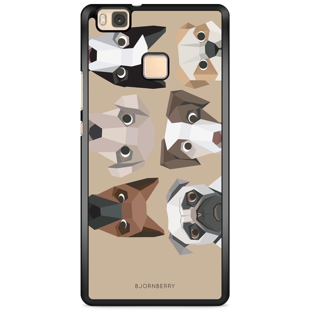 Huawei P9 Lite Case - Cute Dogs