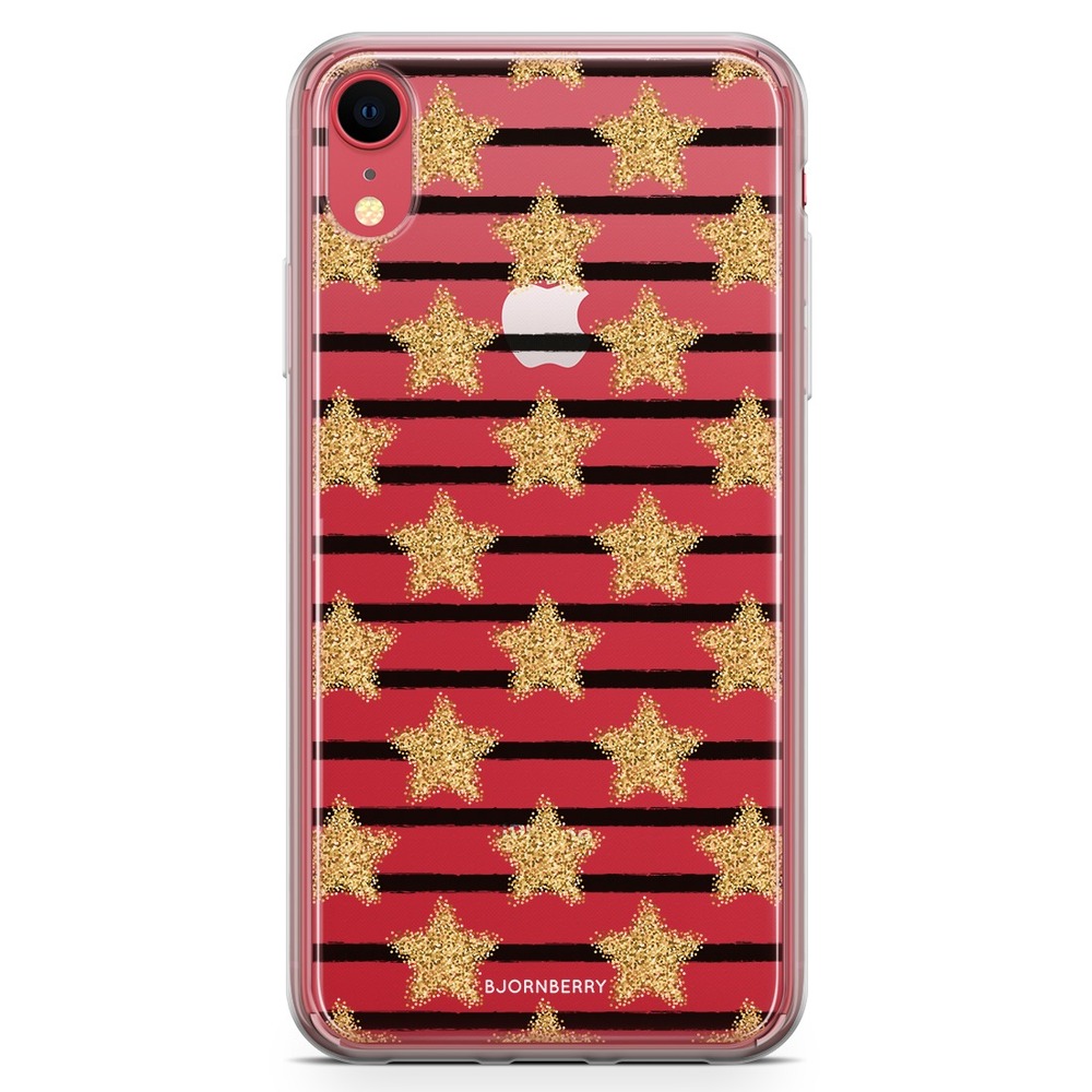 iPhone XR Fashion Case - Gold Stars