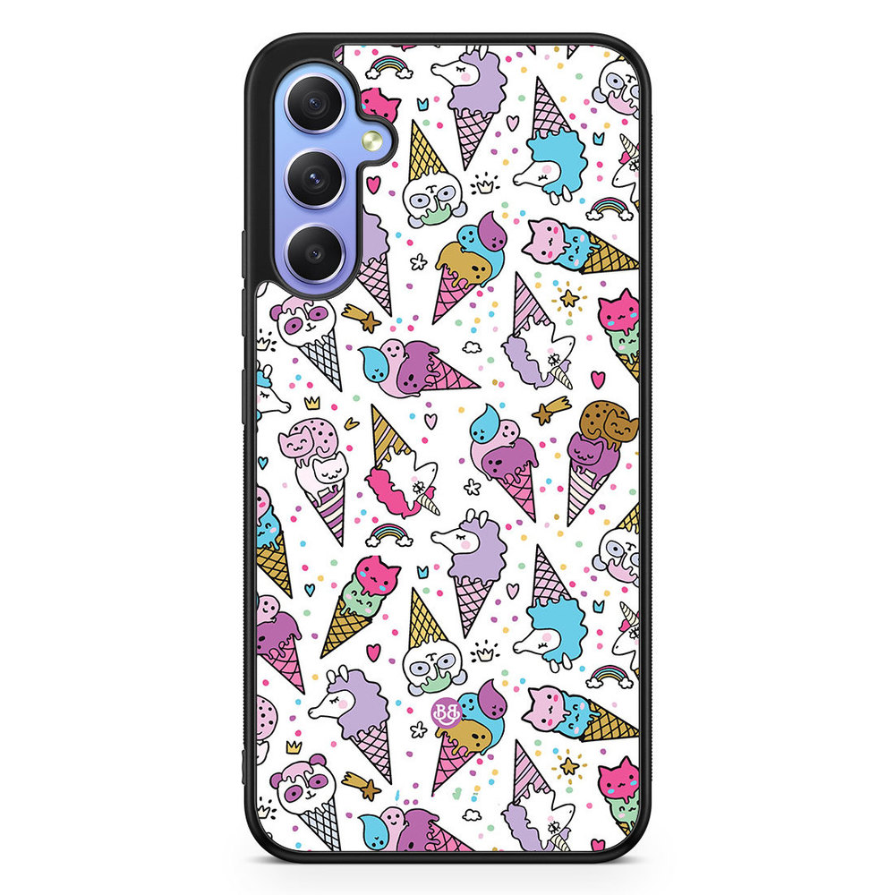Samsung Galaxy A34 5G Case - Unicorn Ice Creams