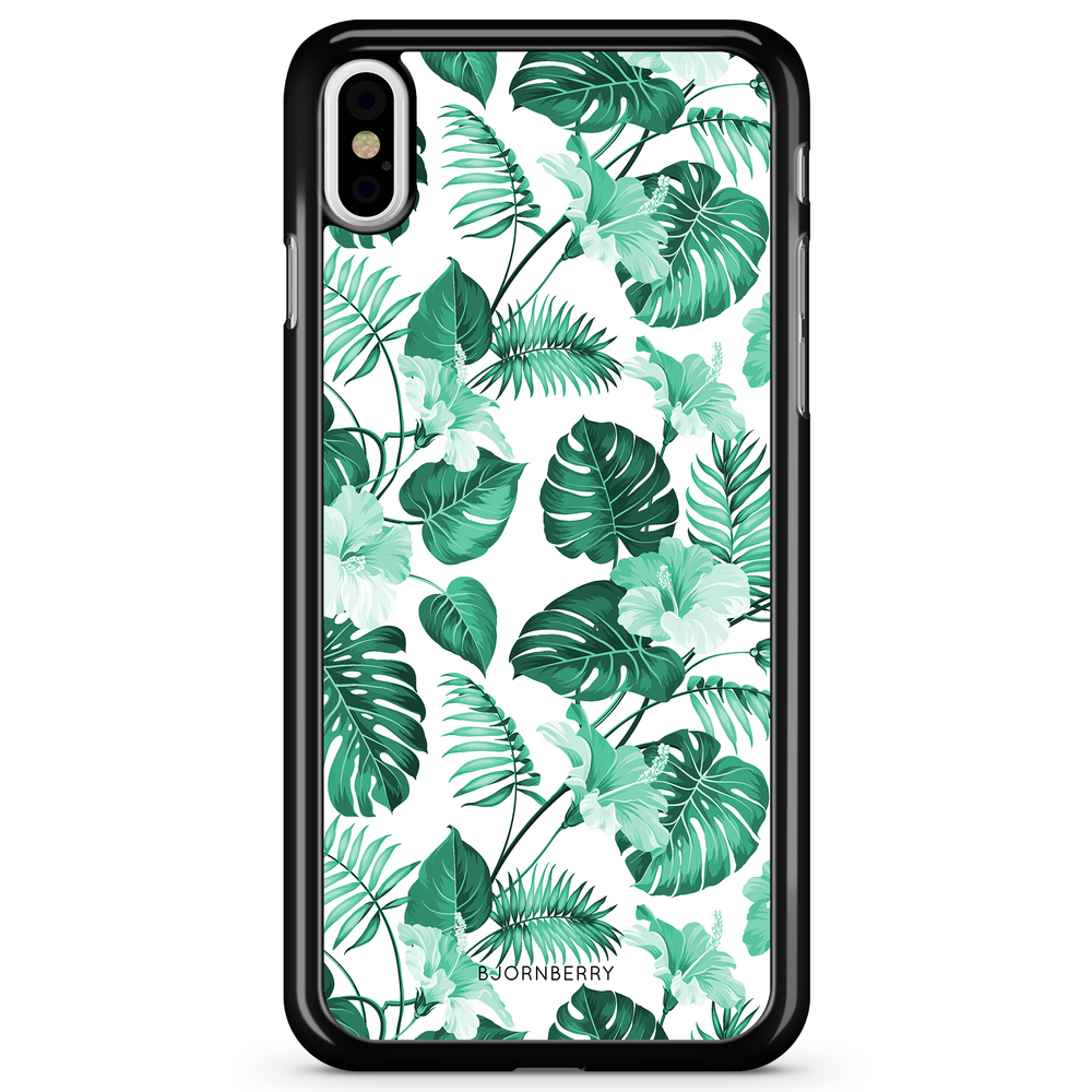 iPhone X / XS Case - Turquoise Flowers