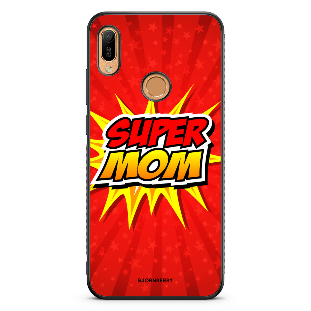 Huawei Y6 2019 Case - Super mom