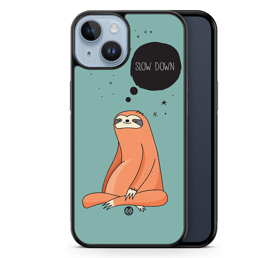 iPhone 14 Plus Case - Slow down Sloth