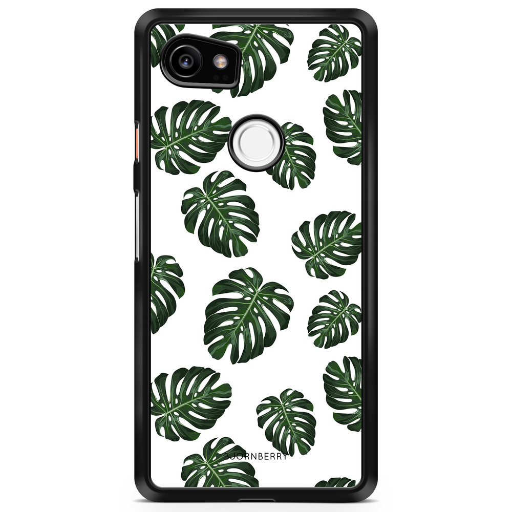 Google Pixel 2 XL Case - Monstera Pattern