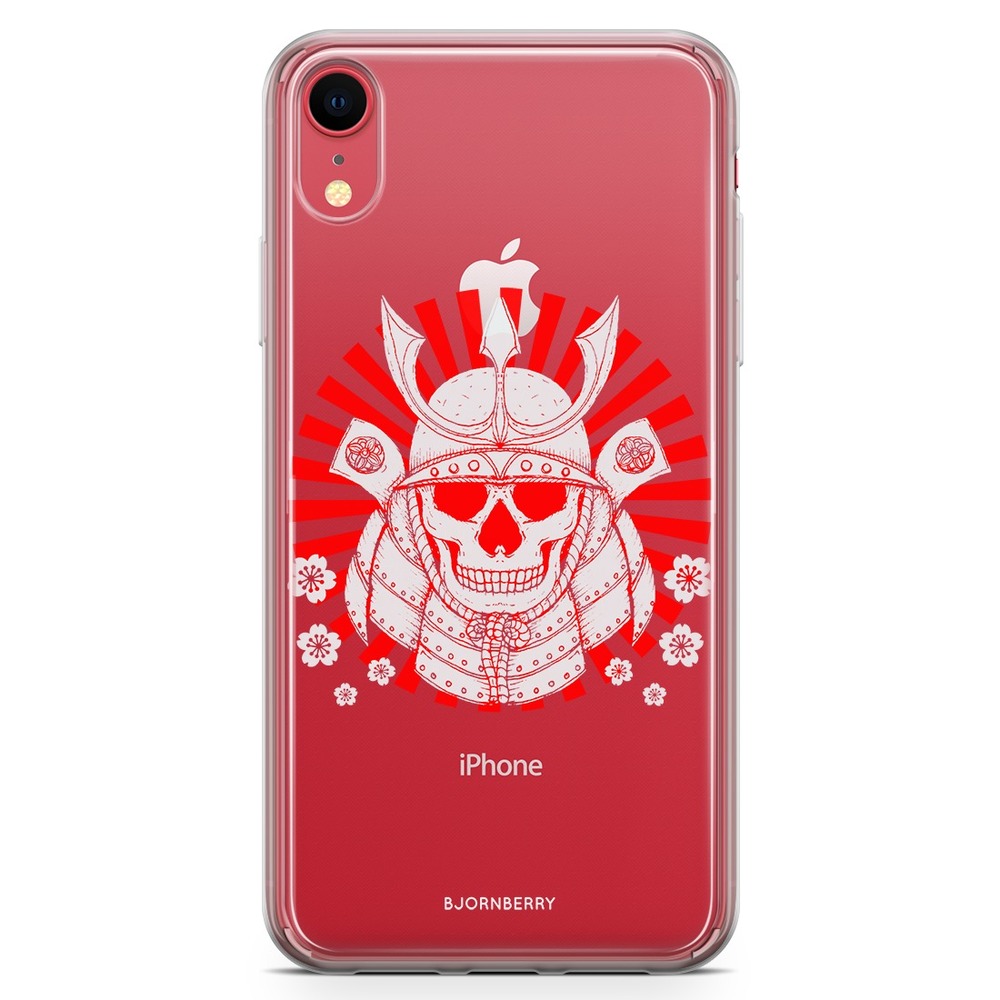 iPhone XR Fashion Case - Samurai Skull