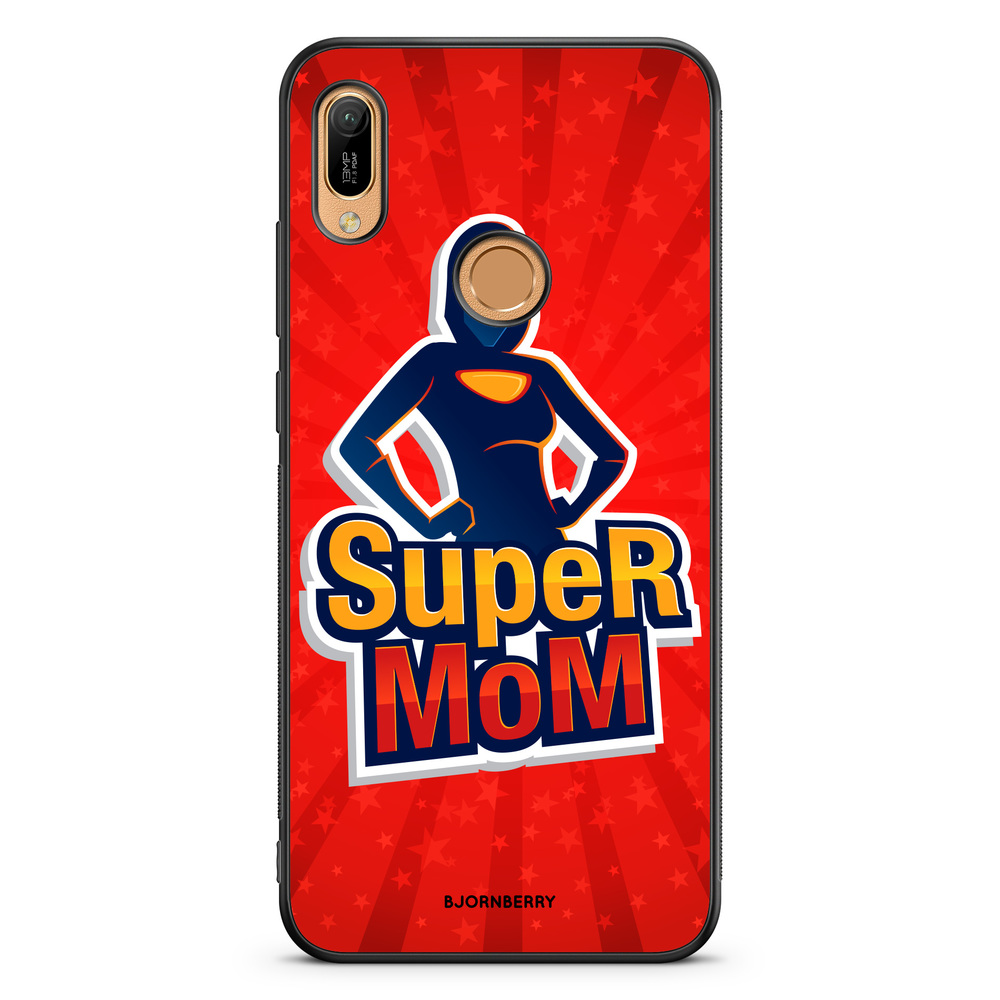 Huawei Y6 2019 Case - Super mom 2