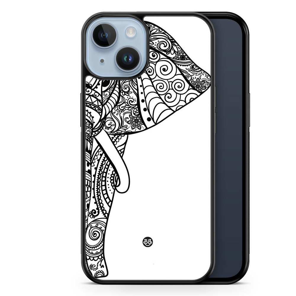 iPhone 14 Plus Case - Mandala Elephant