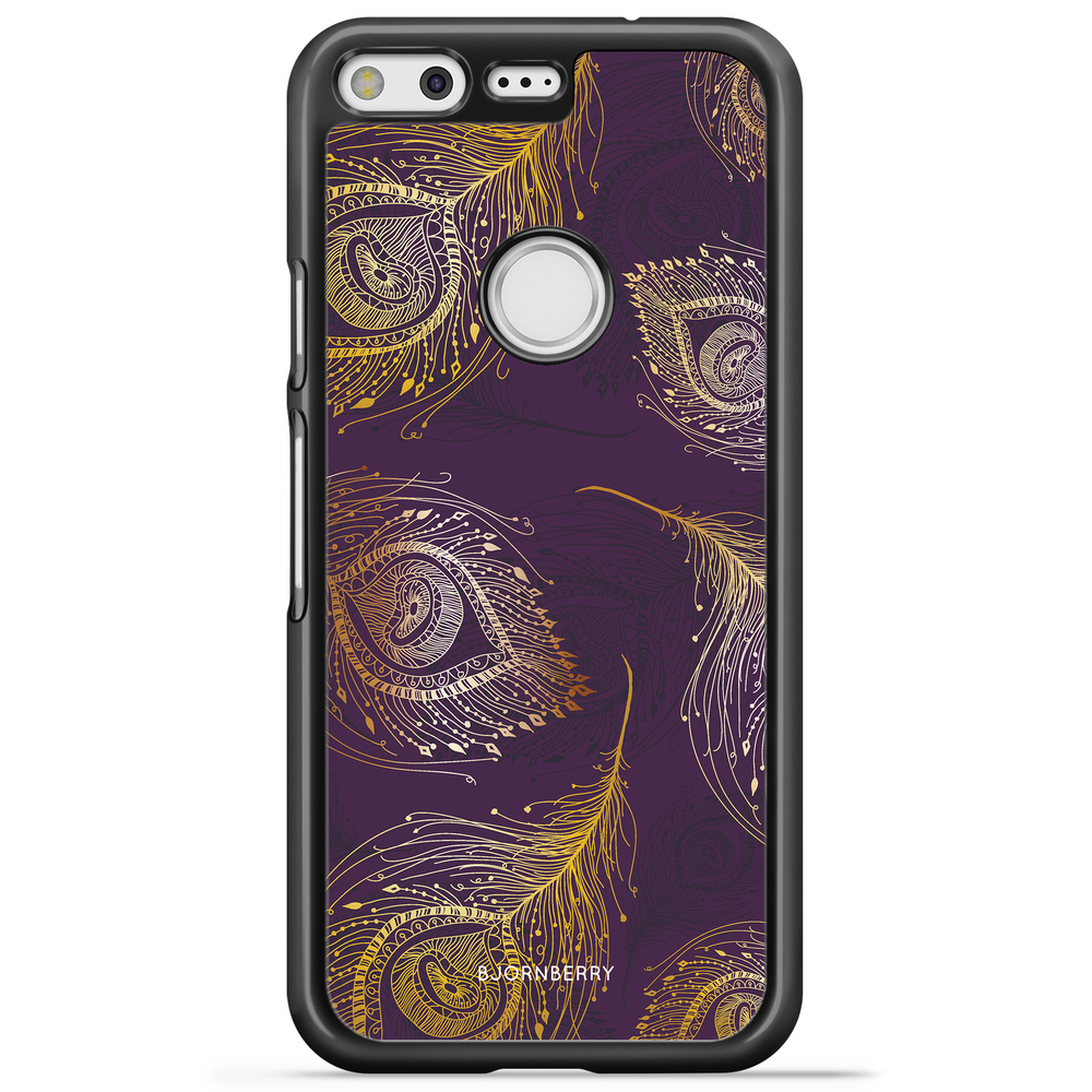 Google Pixel Case - Peacock Feathers