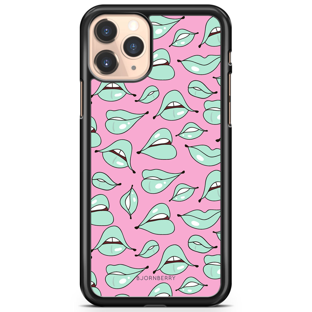 iPhone 11 Pro Max Case - Green Lips
