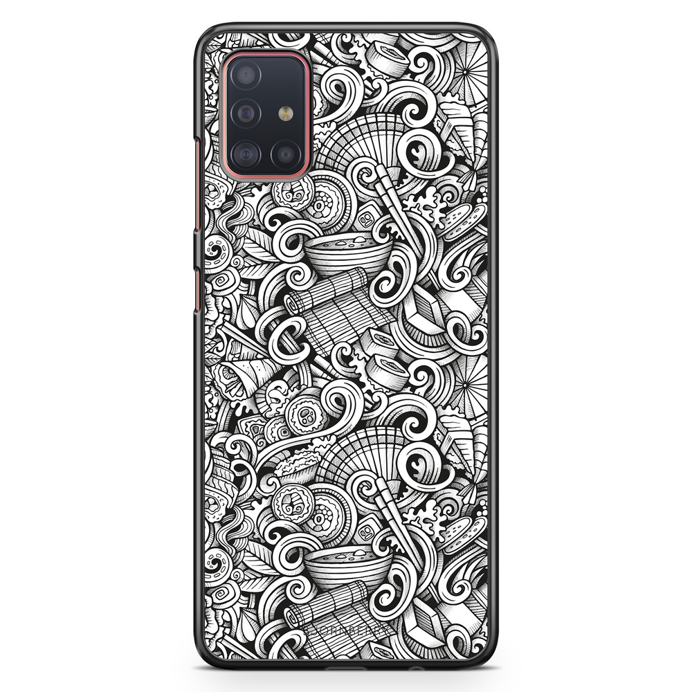 Samsung Galaxy A51 Case - Japanese Pattern