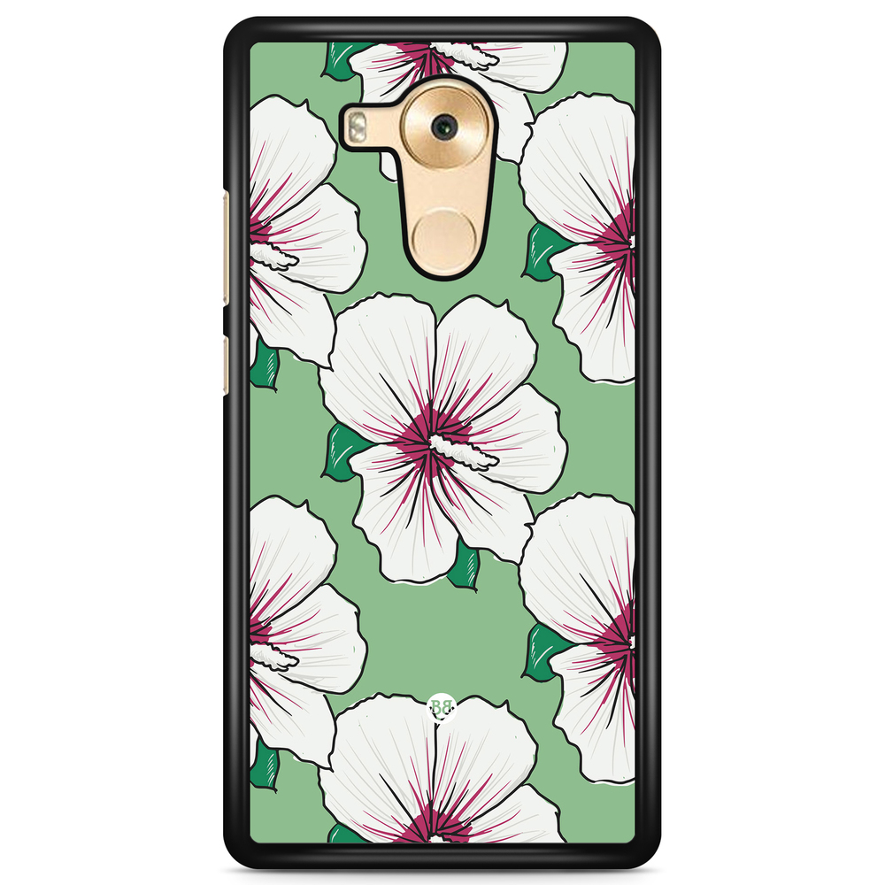 Huawei Mate 9 Case - Creamy White Flowers
