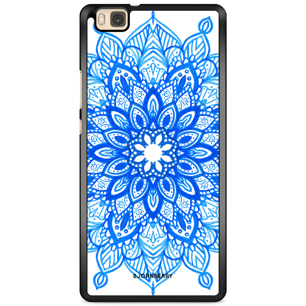 Huawei P8 Lite Case - Blue Mandala