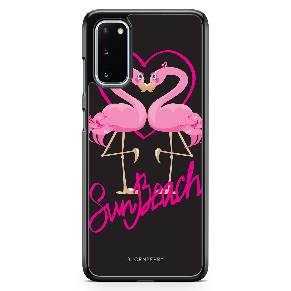Samsung Galaxy S20 FE Case - Sun Beach Flamingo