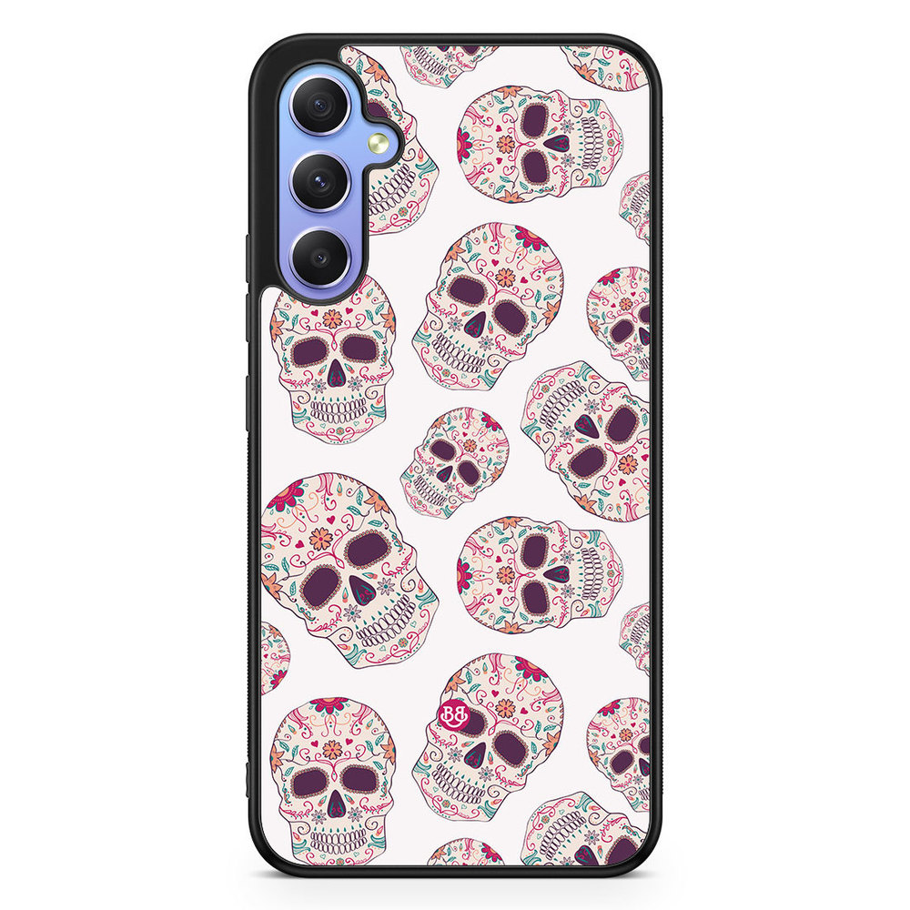 Samsung Galaxy A34 5G Case - Calavera Skulls
