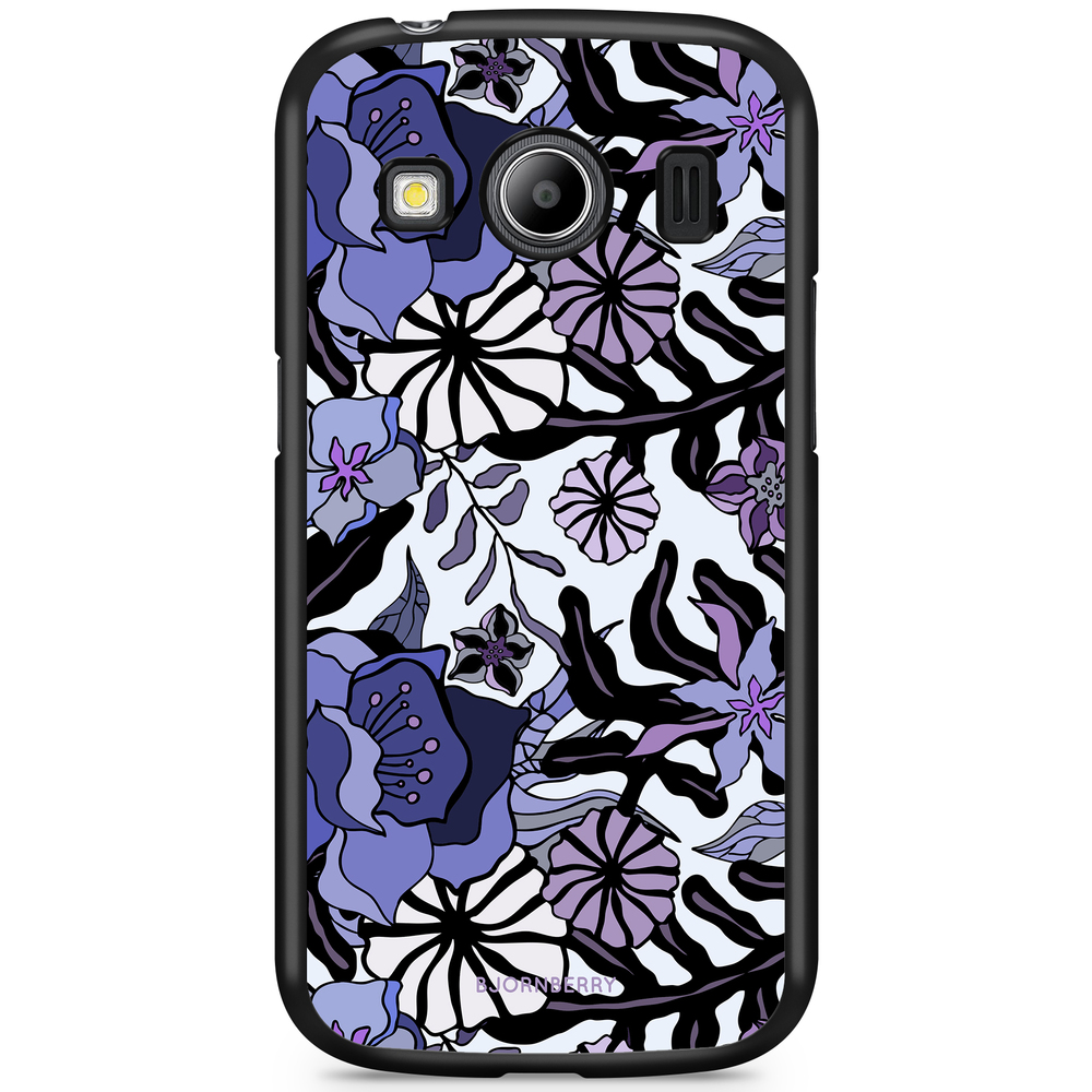 Samsung Galaxy Ace 4 Case - Purple Flowers