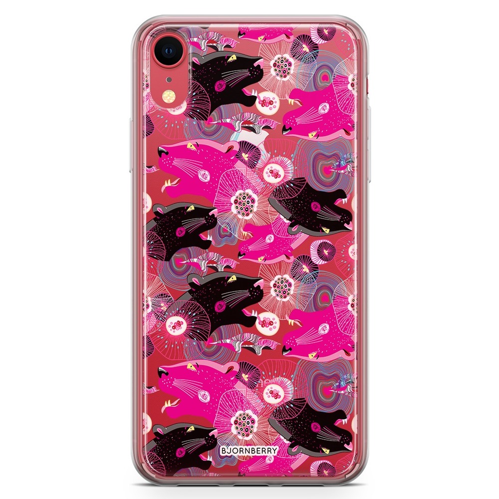 iPhone XR Fashion Case - Panther Pattern