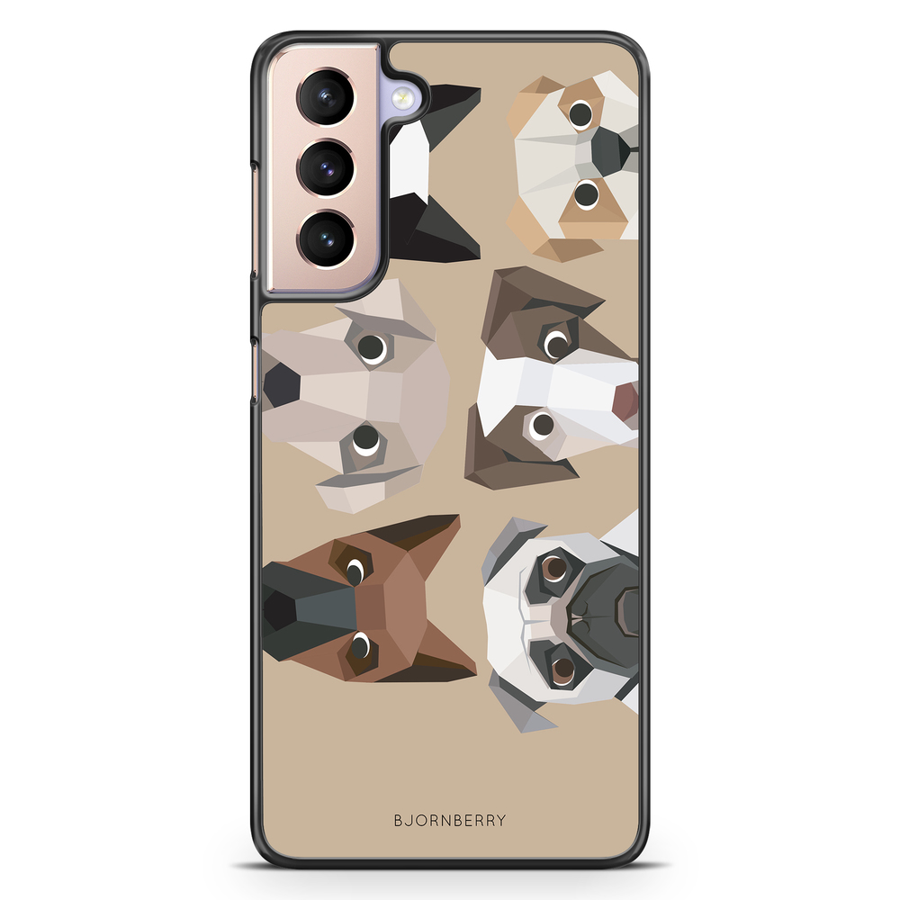 Samsung Galaxy S21 Case - Cute Dogs