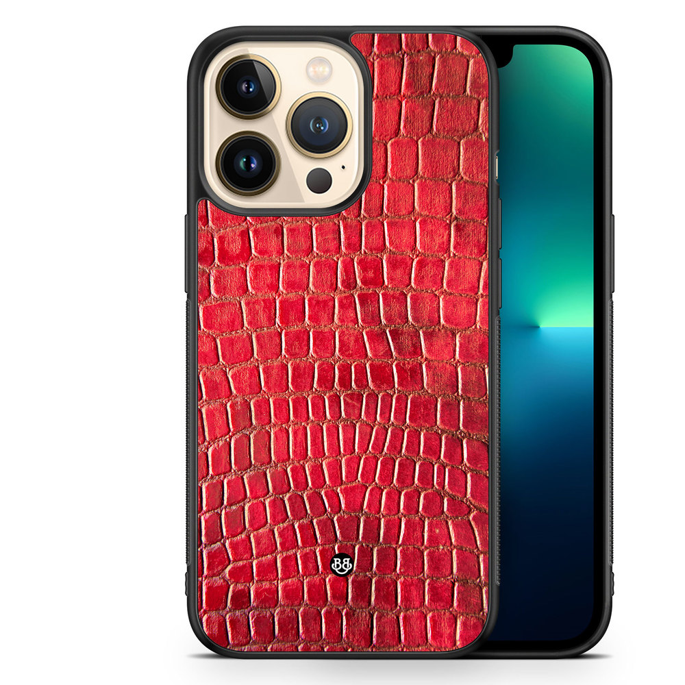 iPhone 13 Pro Case - Red Snake