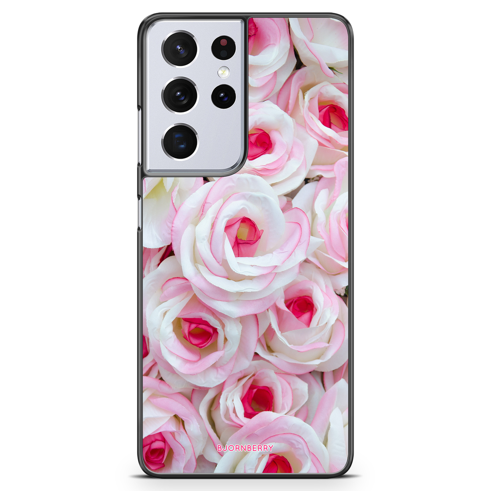 Samsung Galaxy S21 Ultra Case - Pink Roses