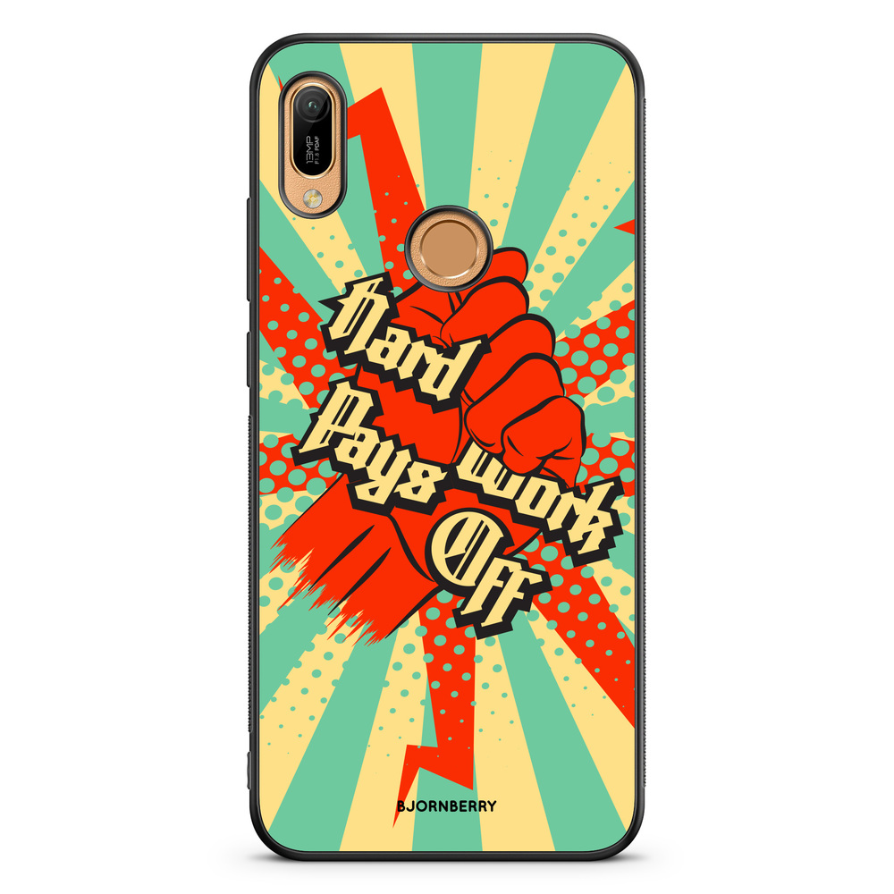 Huawei Y6 2019 Case - Hard work