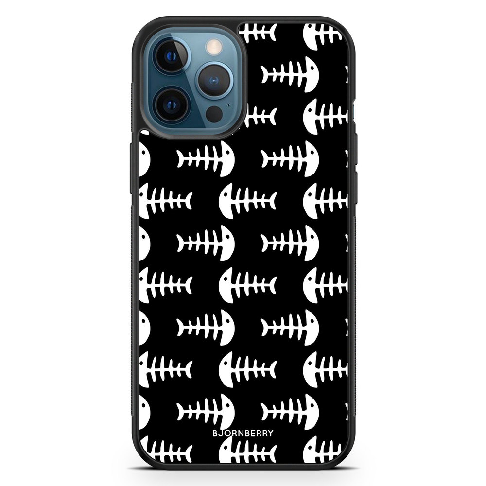 iPhone 12 Pro Case - Fish Skeleton