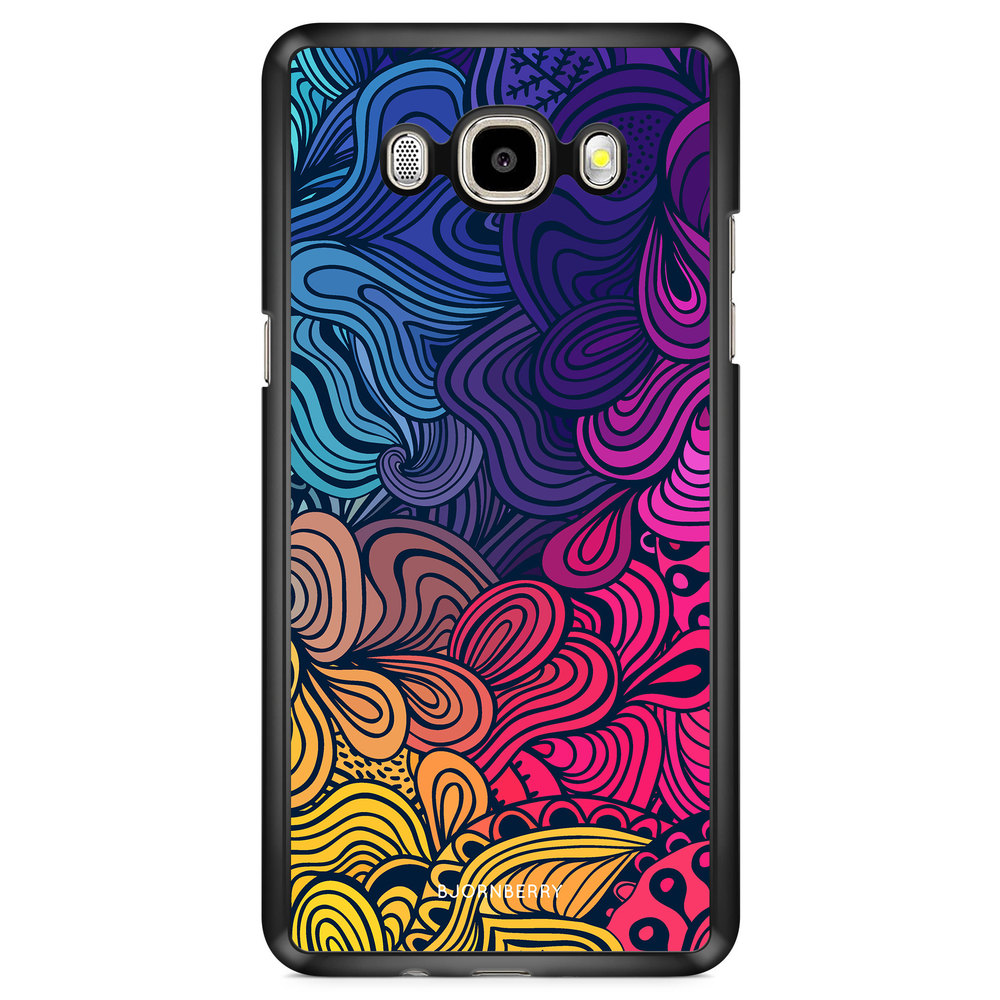 Samsung Galaxy J7 (2016) Case - Retro Flowers
