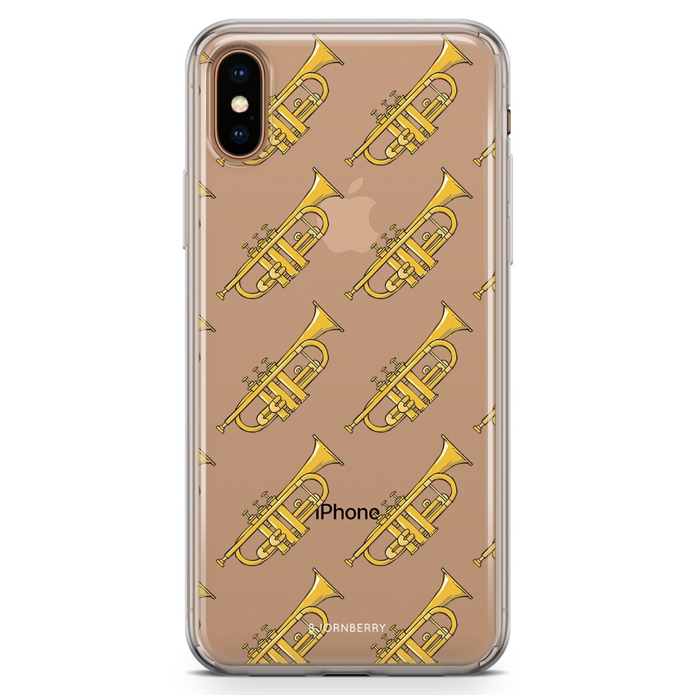 iPhone Xs Max Fashion Case - Trumpet Pattern