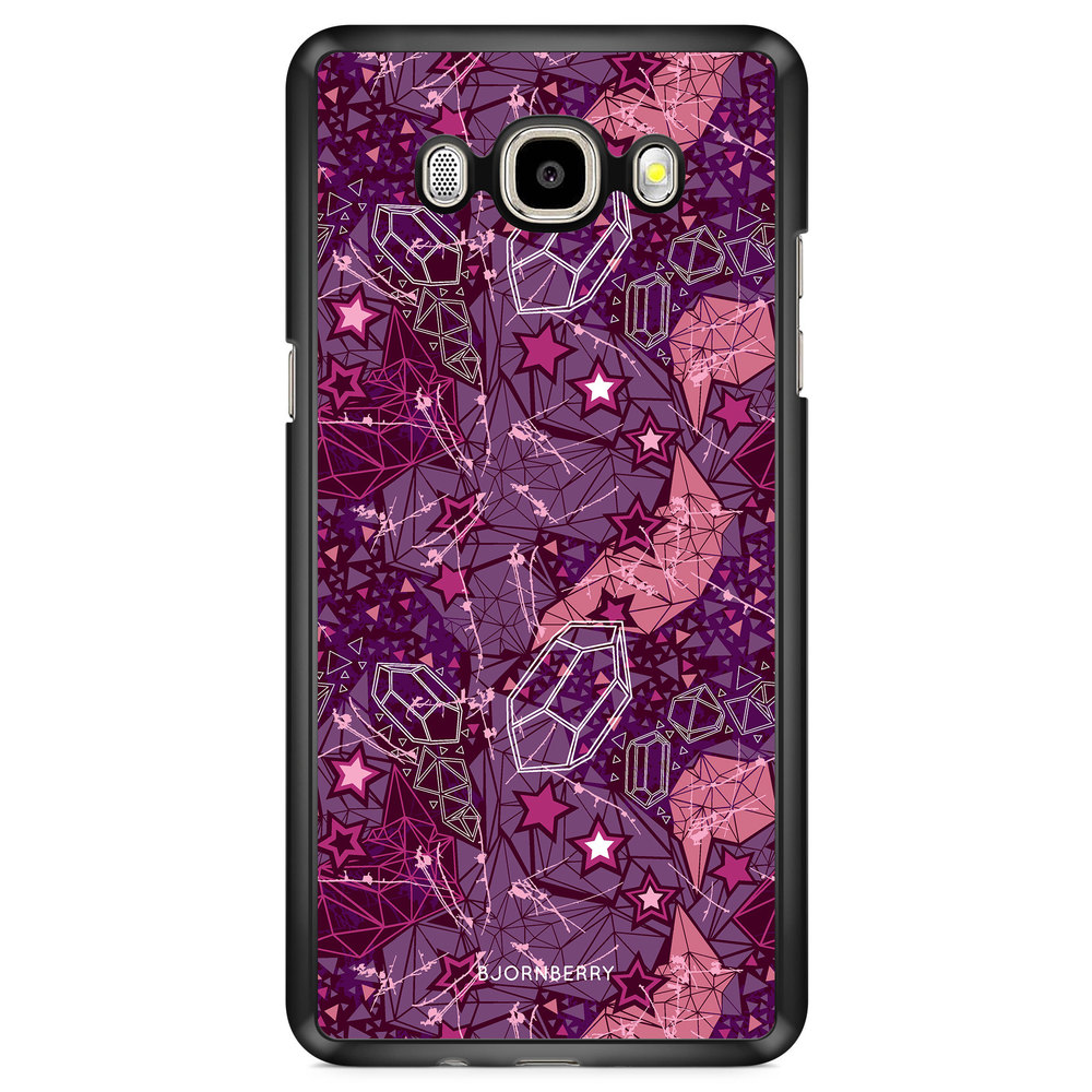 Samsung Galaxy J7 (2016) Case - Purple Stars
