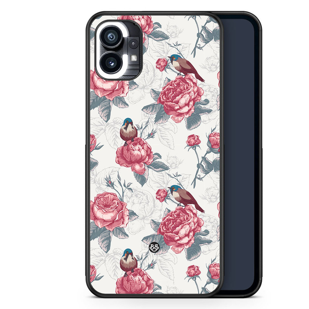 Nothing Phone (1) Case - Roses and Birds