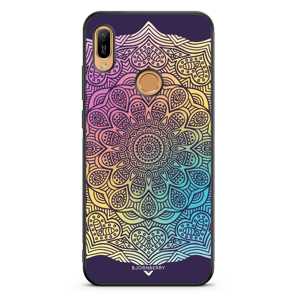 Huawei Y6 2019 Case - Color Mandala