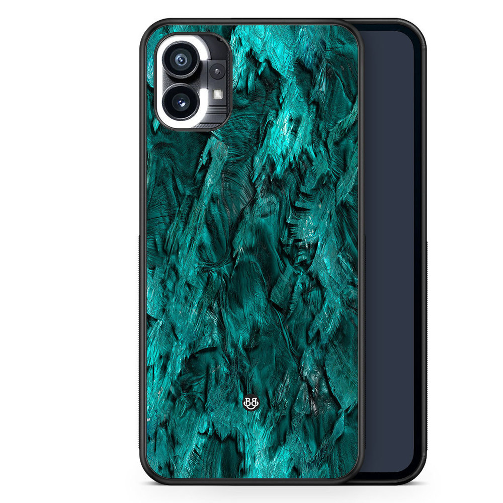 Nothing Phone (1) Case - Green Crystal