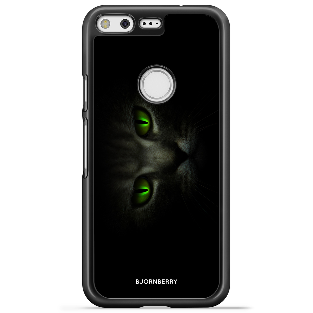 Google Pixel Case - Green Cat Eyes