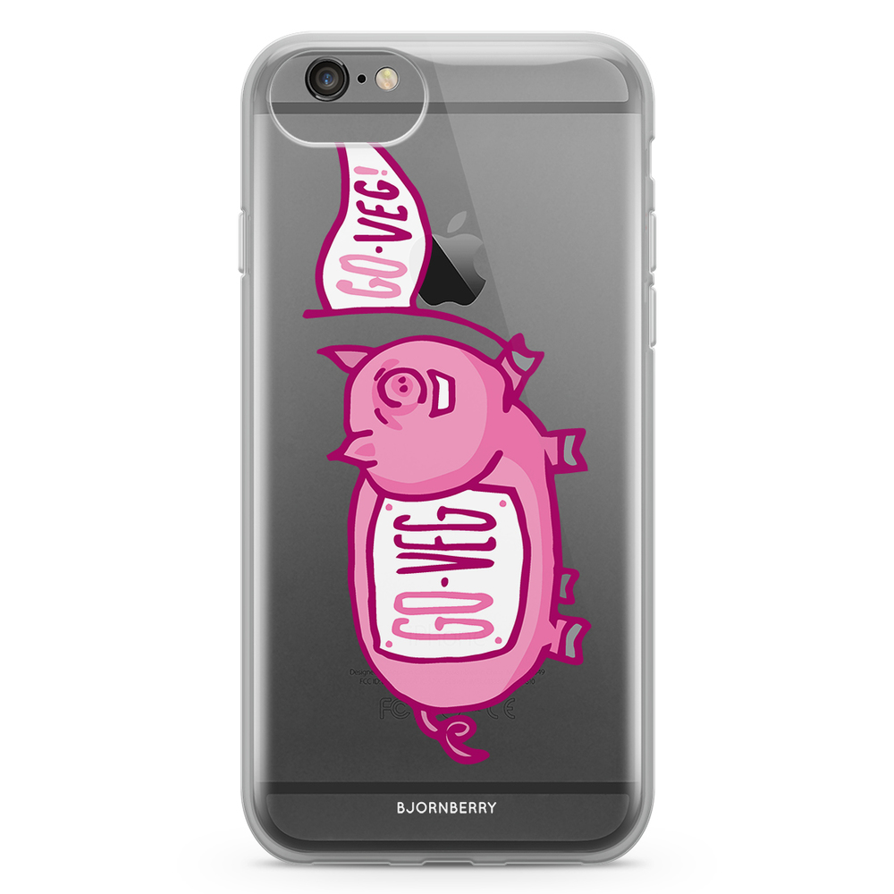 iPhone 6/6s Fashion Skal - Rosa Gris