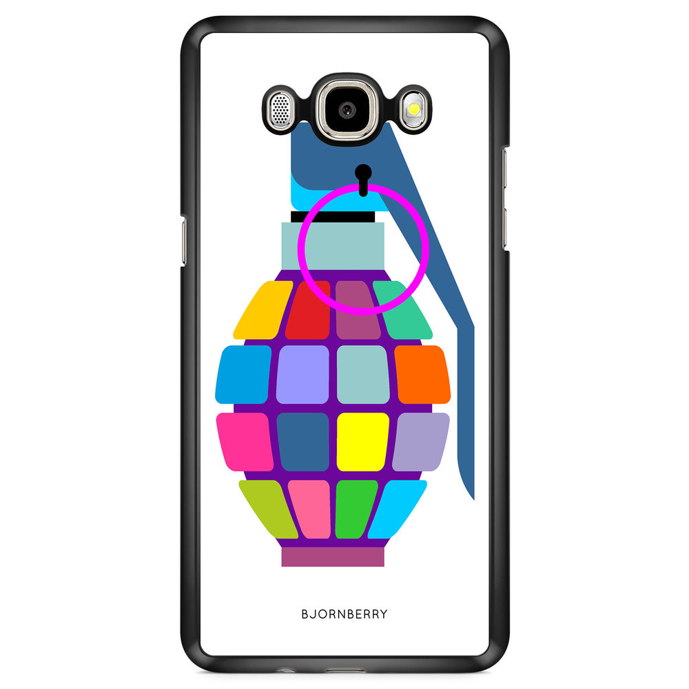 Samsung Galaxy J7 (2016) Case - Color Hand Granade