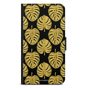 Xiaomi Redmi 5 Plus Plånboksfodral - Guld Monstera