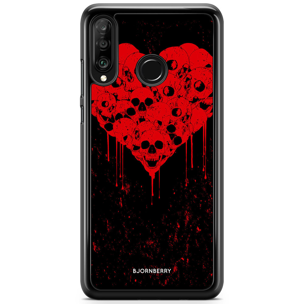 Huawei P30 Lite Case - Skull Heart