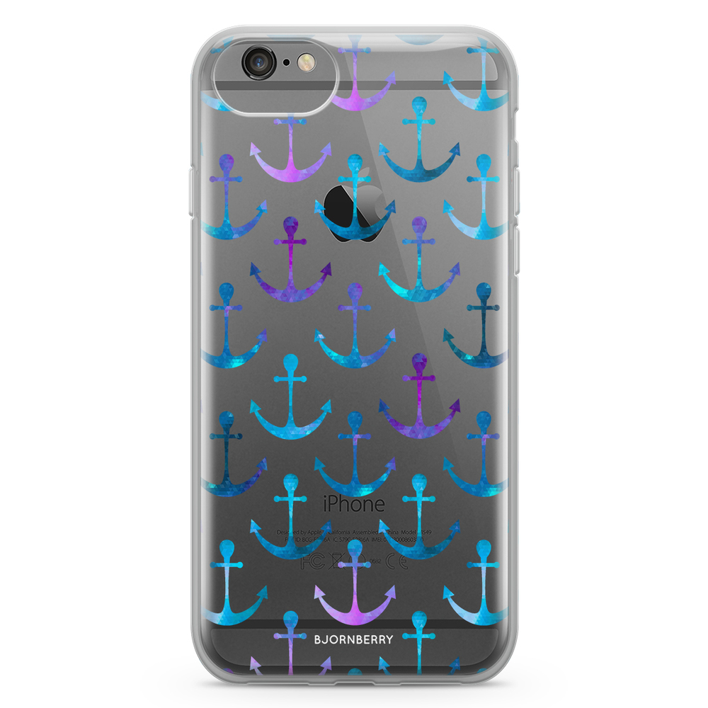 iPhone 6/6s Fashion Case - Anchor Pattern